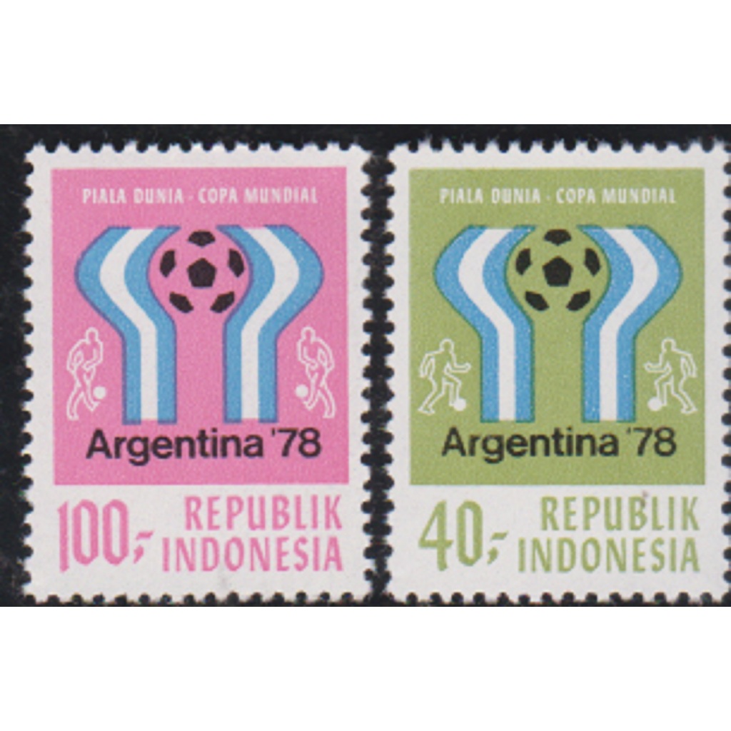 

A 10502 SET LENGKAP TERDIRI DUA BUAH PRANGKO INDONESIA TEMA PIALA DUNIA ARGENTINA TAHUN 1978 KONDISI MNH MINT NEVER HINGED