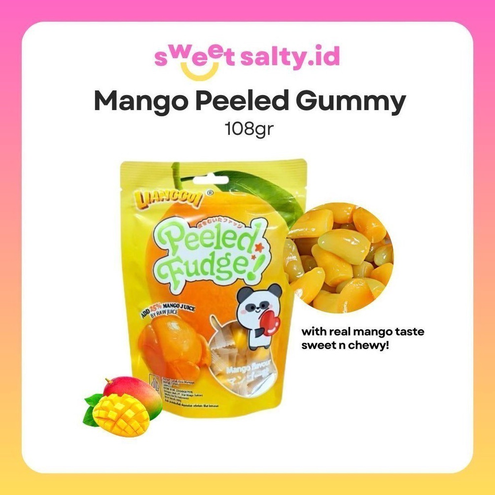 

Terdepan HALAL LIANGGUI Permen Mangga 18gr Peel Strawberry Jeruk Leci Fudge Fruit Candy Lilin Grosir