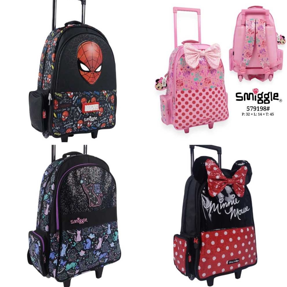 Cuma disini SMIGGLE Tas Trolley Bag Anak  Tas Troli Trolly serbalaris88