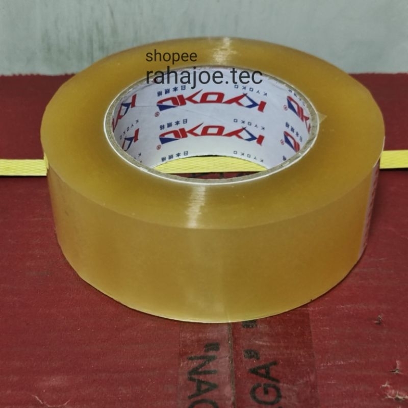 

Lakban Bening Jumbo Selotip Tape 45 mm x 170 Meter Isolasi