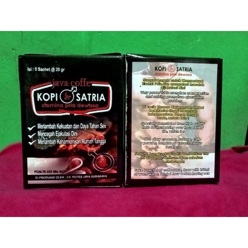 

kopi satria/kopi stamina pria