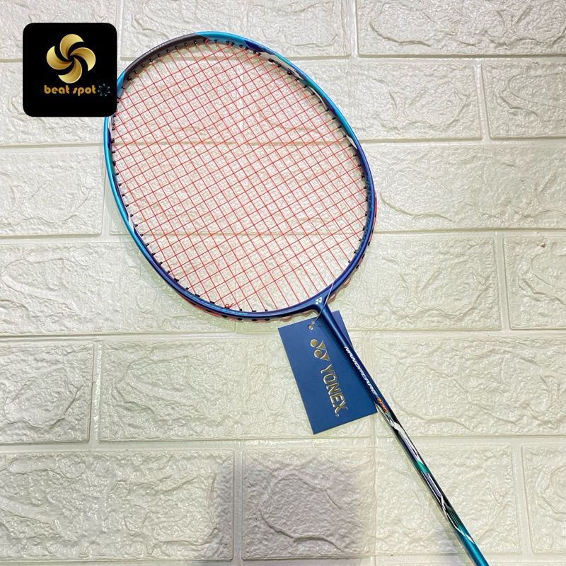 raket badminton nano flare 700 blue import premium full carbon sudah berlogo PBSI