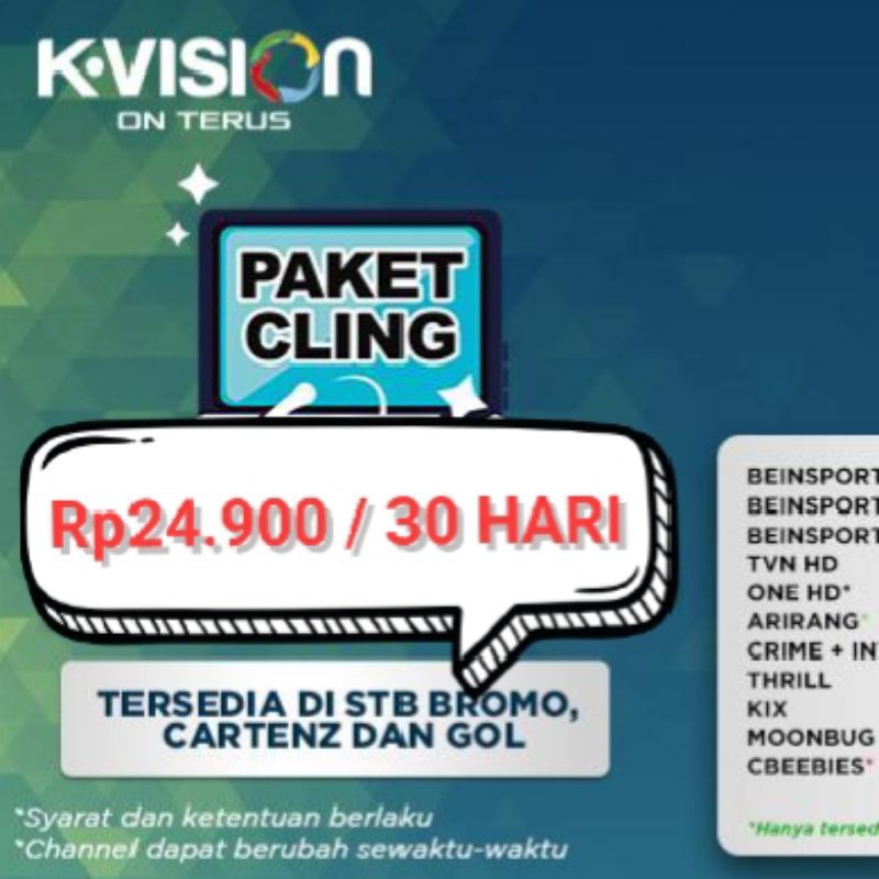 K-Vision Paket CLING