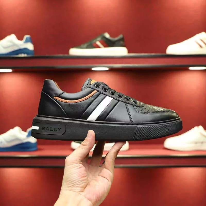 sepatu sneaker kulit pria shoes run away top (2022lv)