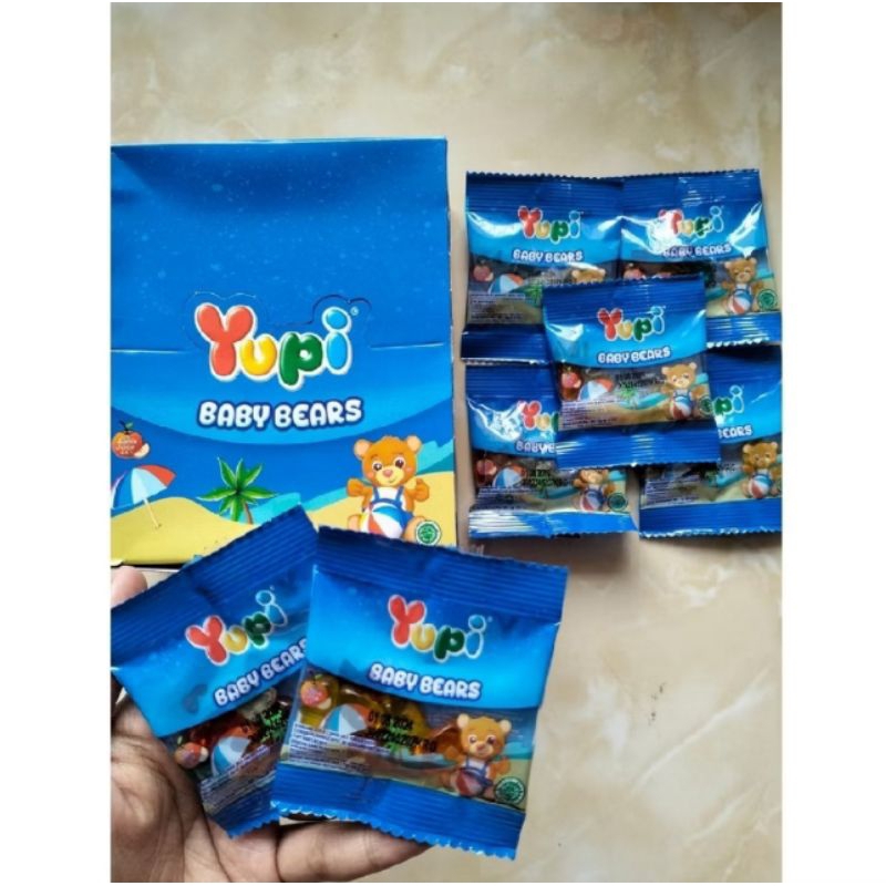 

YUPI BABY BEARS 1 BOX ISI 24 PCS