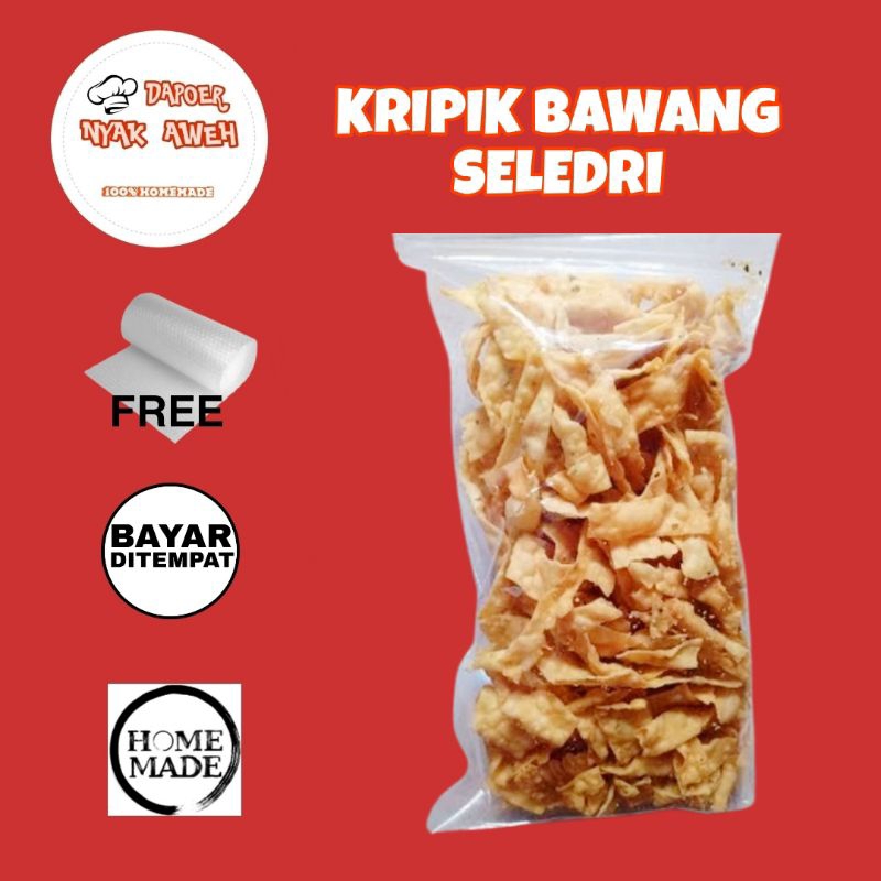 

TERMURAH !!! Kripik bawang seledri ( Tanpa MSG )