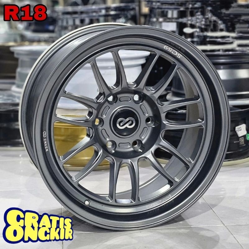 velg mobil racing R18 ENKEI SC59 FLOW FORMING velg mobil ring 18 velg racing mobil import termurah b