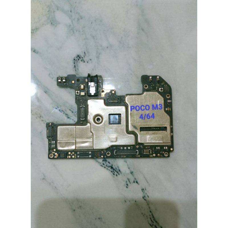 Mesin POCO M3 hidup minus soket LCD