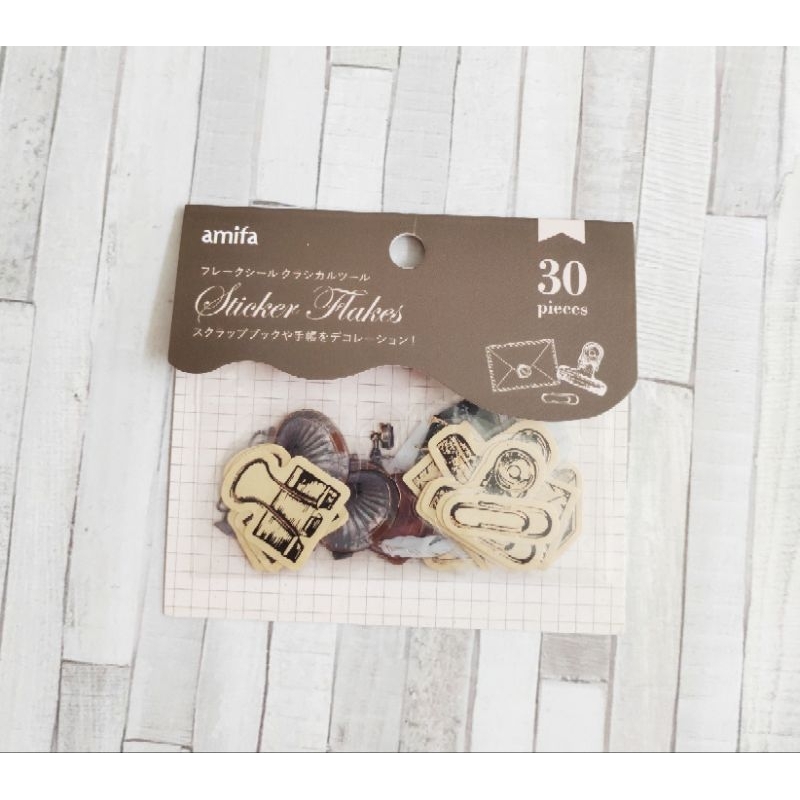 

Flake Sticker Ticket Theater Party Circus Park Klasik Amifa GAIA Japan