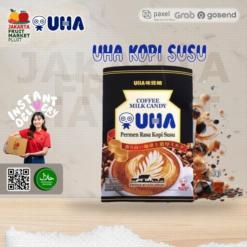 

UHA COFFEE MILK CANDY PERMEN KOPI SUSU