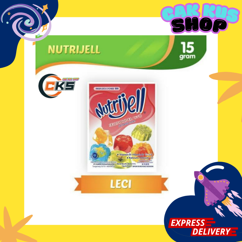 

NUTRIJELL AGAR AGAR RASA LECI 15gr