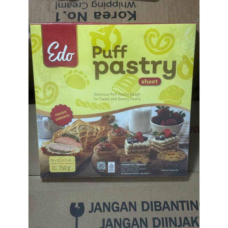 

EDO PUFF pastry 750gr - INSTANT ONLY