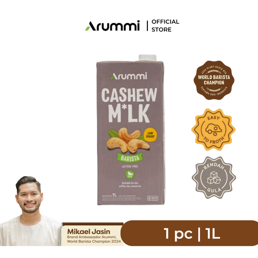 

Arummi Cashew Milk Barista 1L