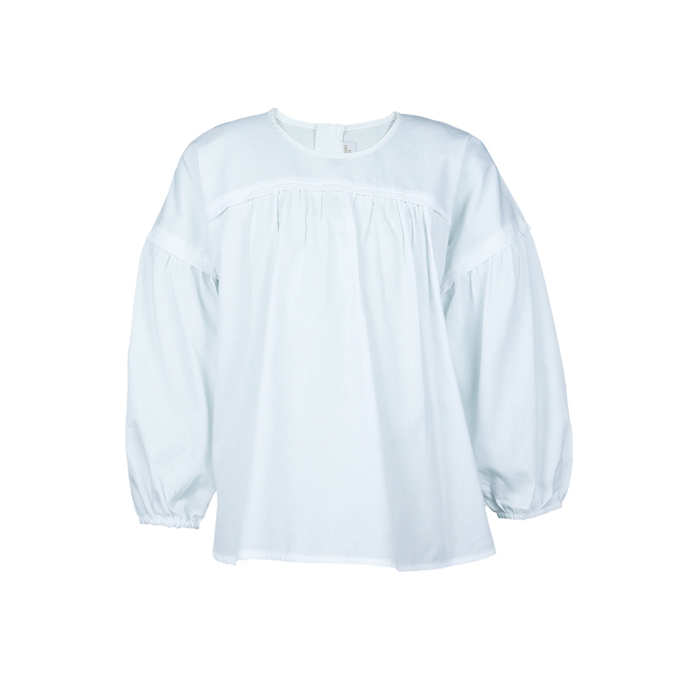 Pito Dito Girl Umphrud Blouse Anak Putih
