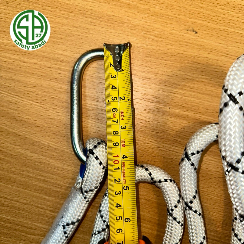 

Promo Single Big Hook Besar Lanyard climbing / Tali Safety Lanyard Body Harness Single