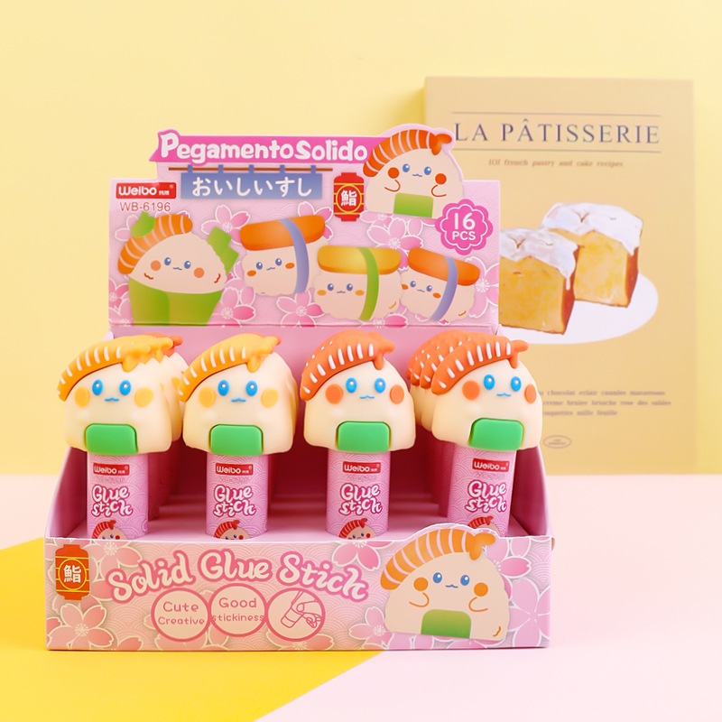 

New Glue Stick Lem Mekanik Fancy Lucu Impor