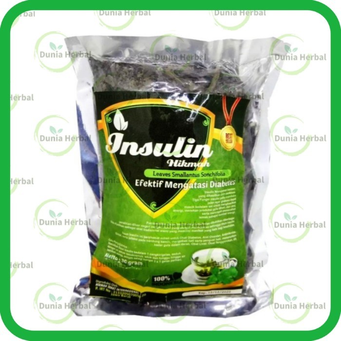 

(PAKET 50 pcs) Teh Daun Insulin Curah HIKMAH / TEH DAUN INSULIN CURAH HIKMAH