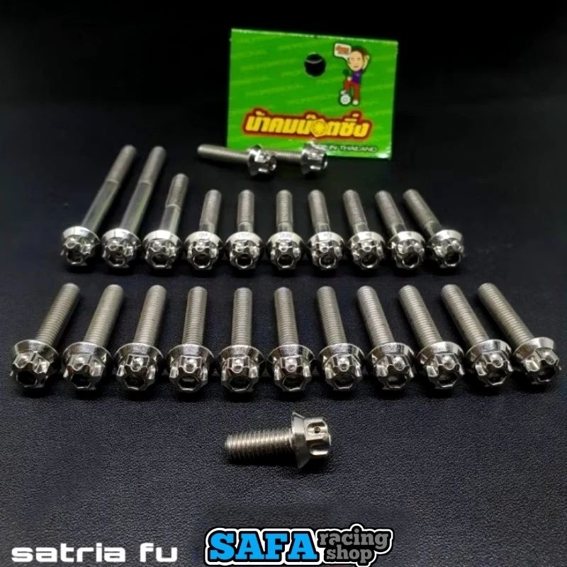 BAUT BLOK KOPLING MAGNET SUZUKI SATRIA FU 150 PROBOLT STANLIESS ORIGINAL THAILAND