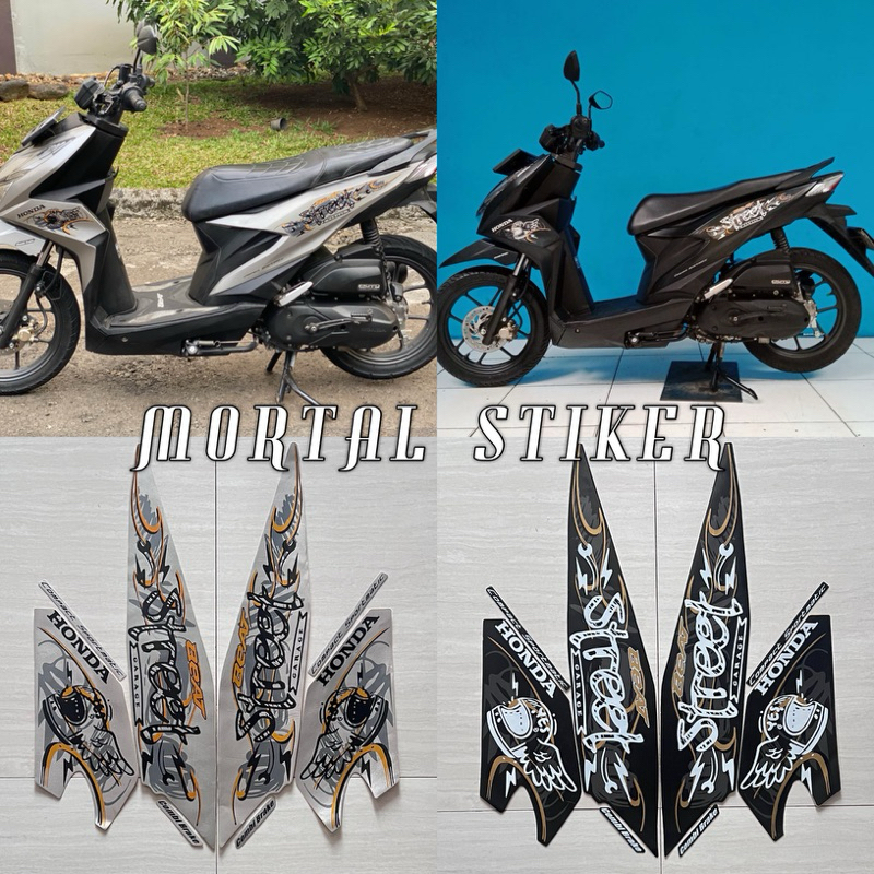STIKER STRIPING LIS LES BODY MOTOR BEAT STREET 2021 2022