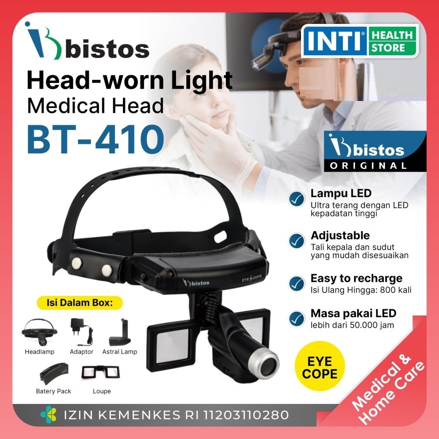 Bistos | Headlamp BT-410 | Medical Headlamp