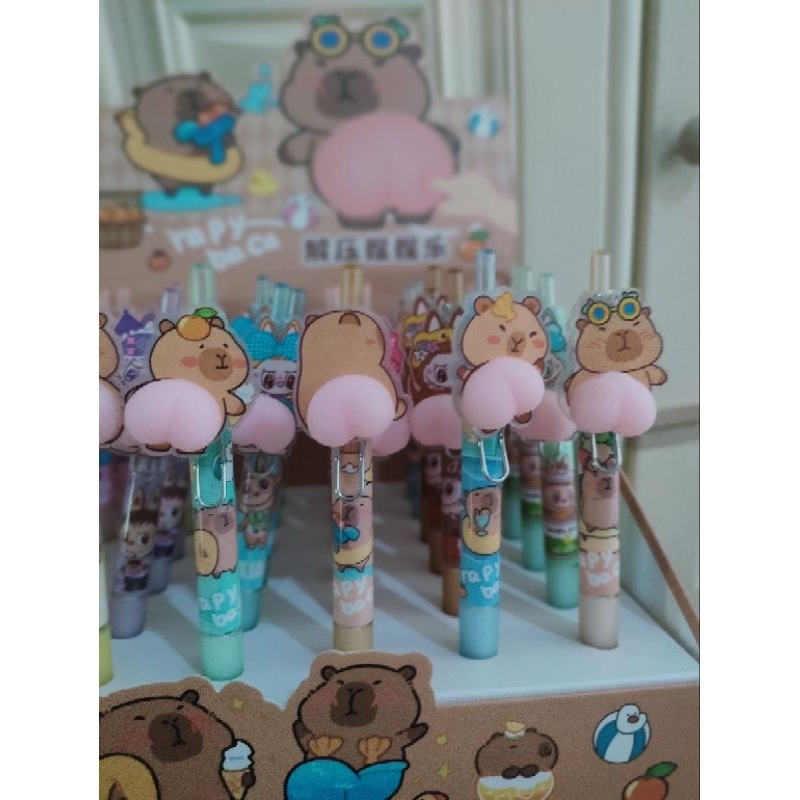

Pulpen Pen Squishy Capybara gemoy