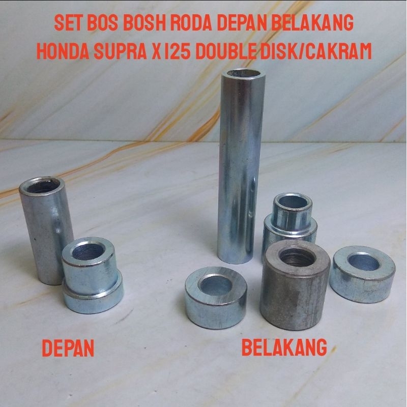 BOS BOSH RODA DEPAN BELAKANG SUPRA X 125 DOUBLE DISK CAKRAM