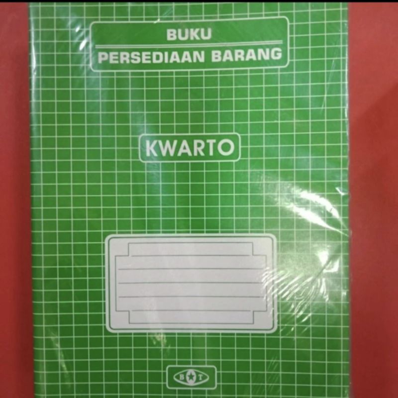 

Buku Persediaan Barang Kwarto 16*21cm 42lembar )2pcs)