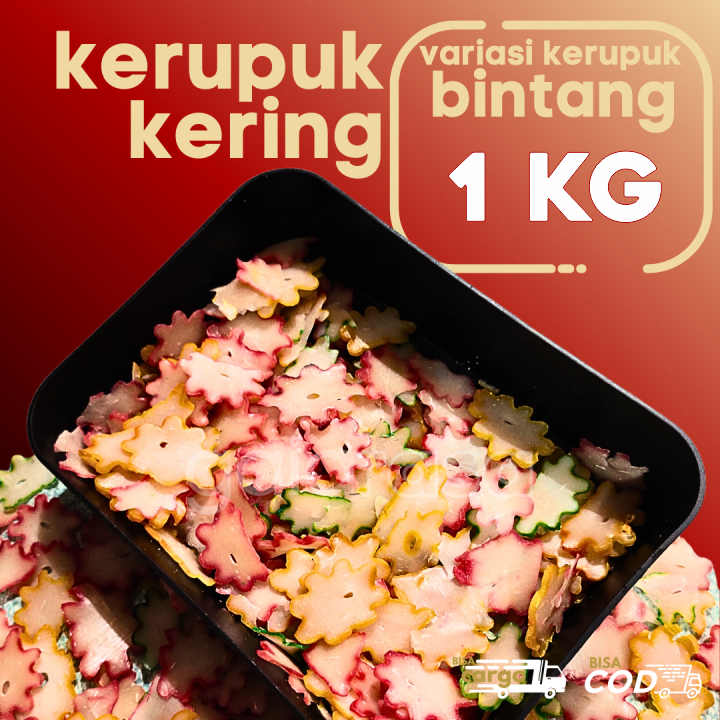

Kerupuk Bintang isi 1KG by GaiaRasa
