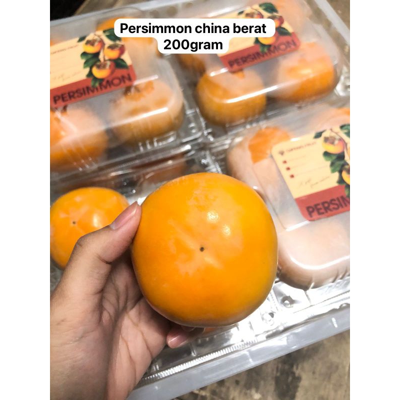 

Persimmon China Berat 500gr/pack