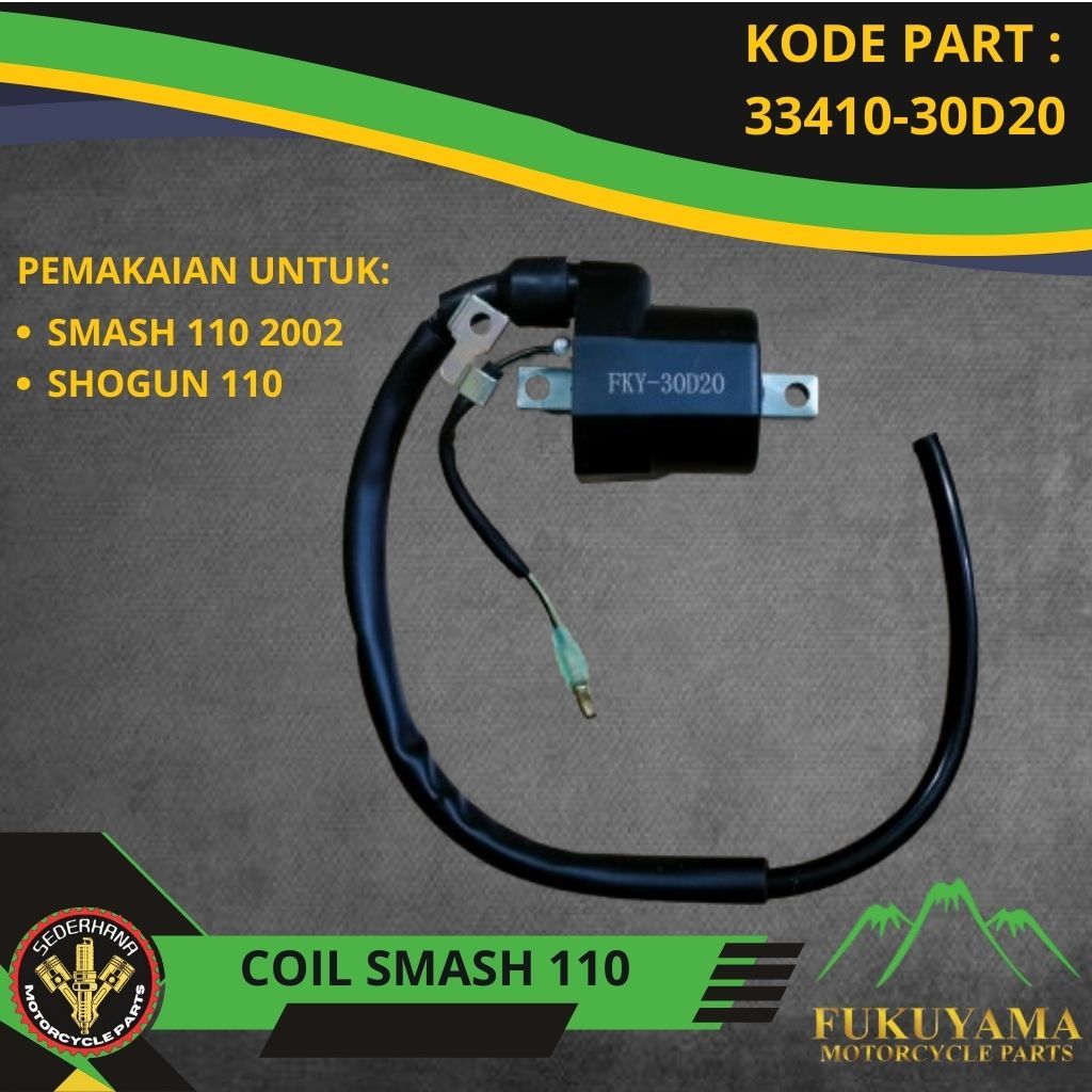 KOIL COIL SMASH 110 SHOGUN 110 FUKUYAMA
