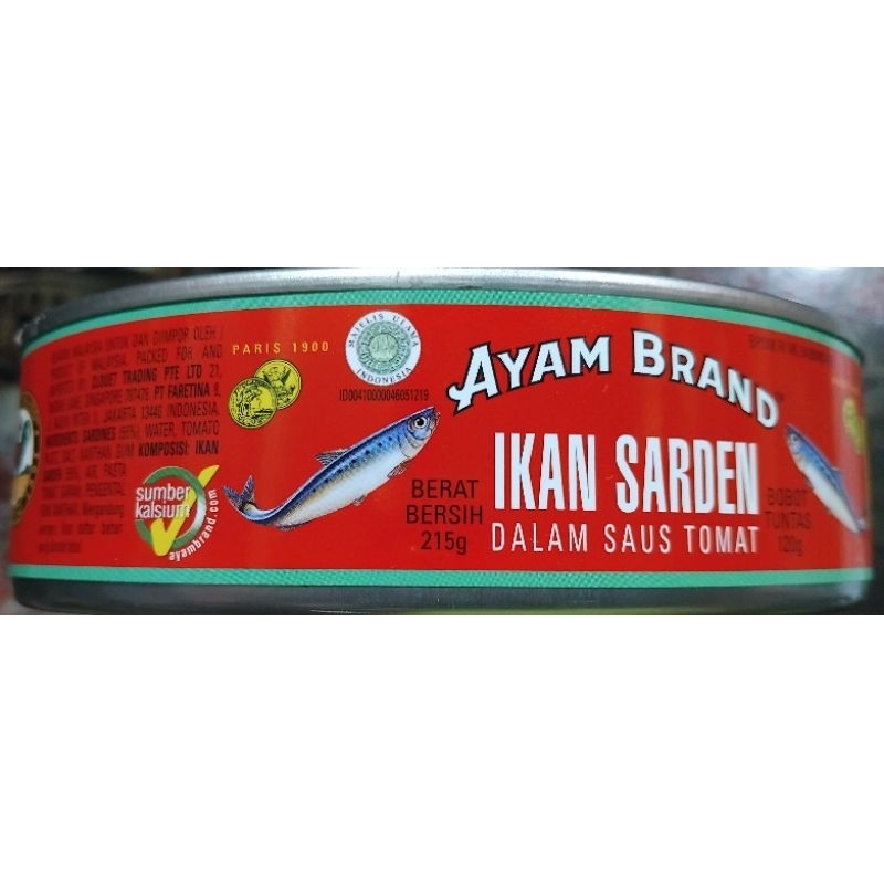 

IKAN SARDINES MEREK AYAM <215G>