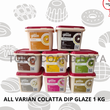 

ALL VARIANT COLATTA DIP GLAZE 1 KG
