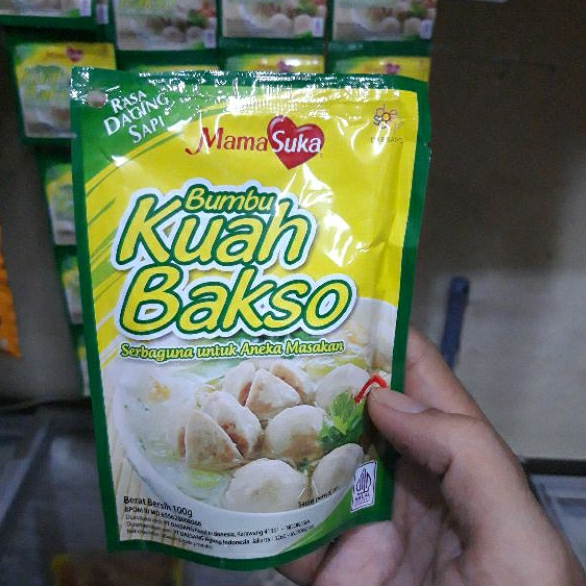 

Mamasuka Bumbu Kuah Bakso100 gr