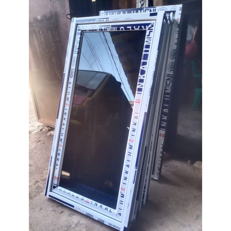 jendela alumunium 120x60cm