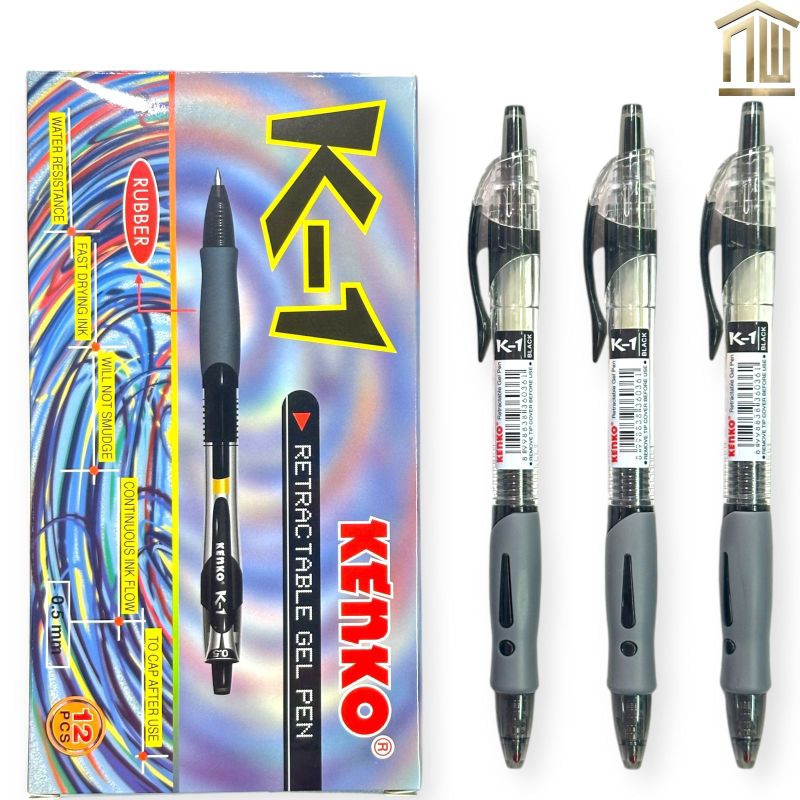 

Pulpen/Ballpoint/Pen Gel Kenko K-1 (12 Pcs)