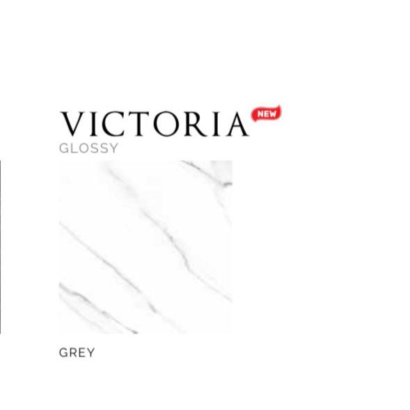 ASIA TILE FLOOR TILE VICTORIA GLOSSY GREY 40X40