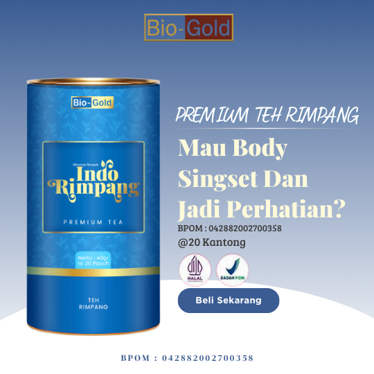 

Teh Rimpang Bio Gold Premium Menurunkan Berat Badan dengan Singset Diet Detox 100% Alami BPOM