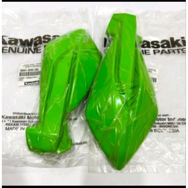 handguard hand guard pelindung stang pelindung tangan klx bf dtracker new hijau sepasang original