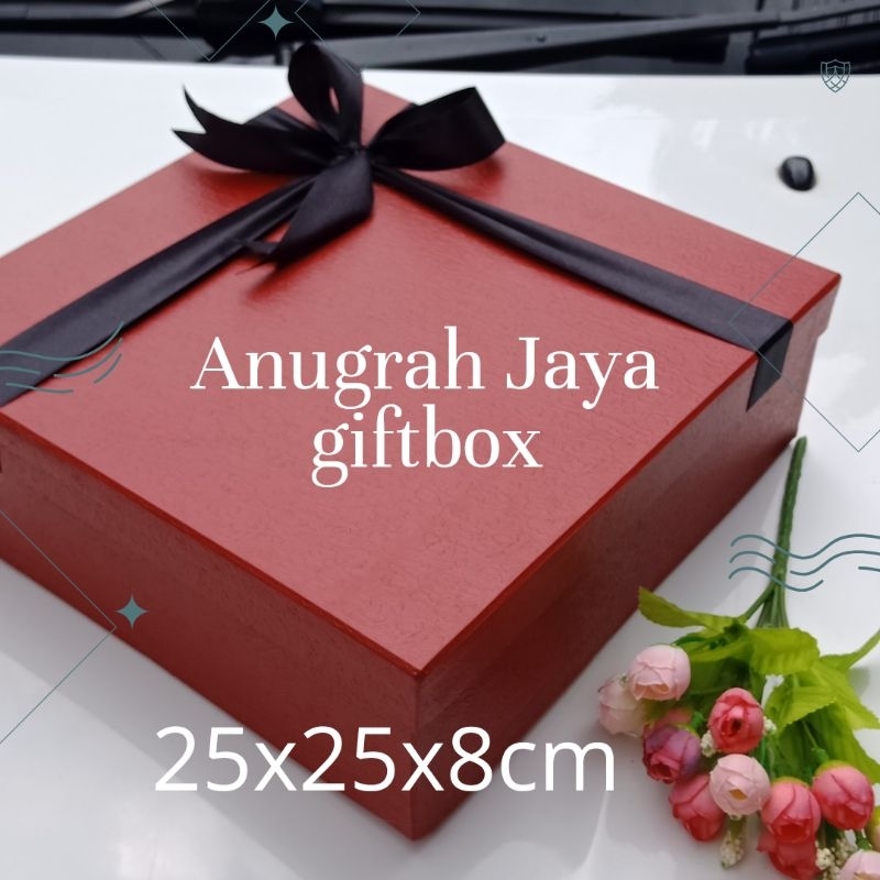 

Kotakkado/kotakHampers/kotakHardbox/25x25x8cm Free kartu ucapan
