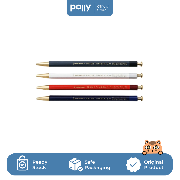 

PENCO Prime Timber Brass Pencil 2.0 mm / Pensil Mekanik kualitas premium