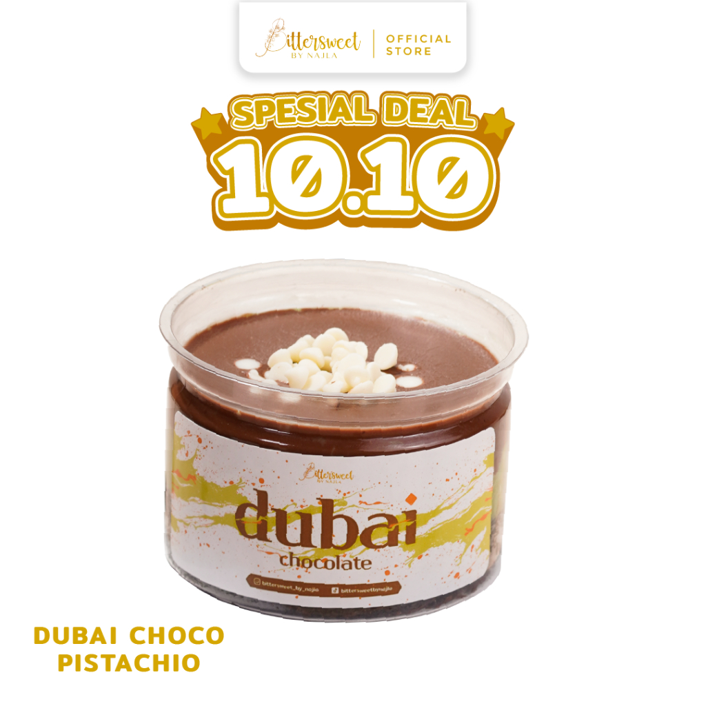 

[ SPESIAL ] Choco Dubai Dessert Pistachio