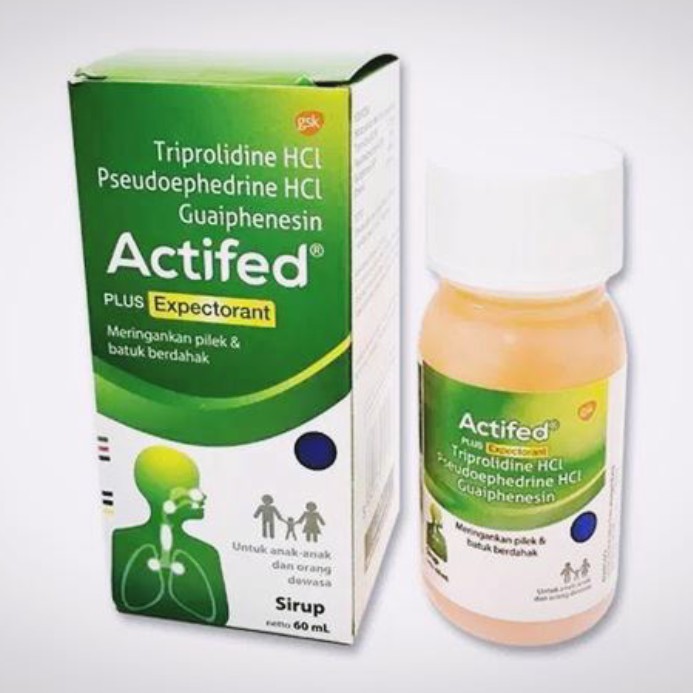 ACTIFED PLUS EXPECTORANT (HIJAU)