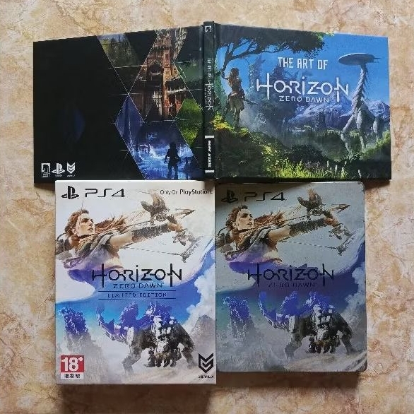 BD Kaset PS4 HORIZON ZERO DAWN LIMITED EDITION / REG ALL (RARE ITEM)