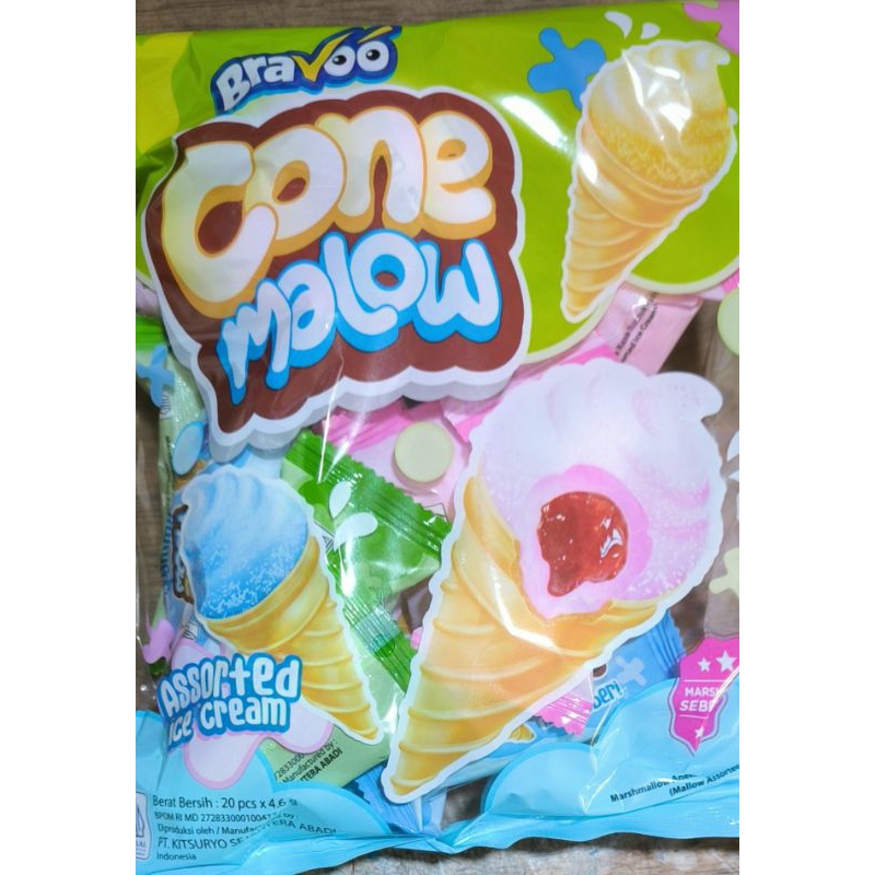 

cone malow marshmallow 20 pcs