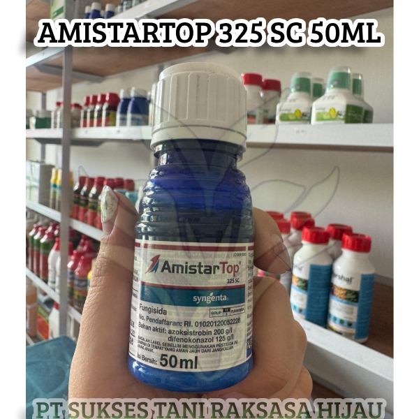 AMISTARTOP 50ML ORIGINAL fungisida azoksistrobin dan difekonazol 325SC