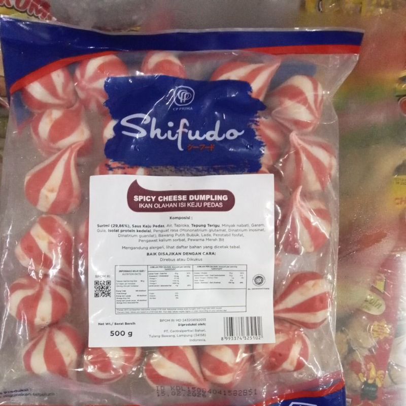 

Shifudo Dumpling spicy chese 500gr