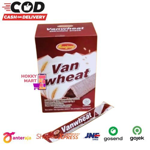 

[ HOKKY ] Van Wheat Chocolate Box Isi 24 x 10gr Youka Ranjani Wafer Gandum Snack Ekstrudat Snack Cemilan Murah Halal