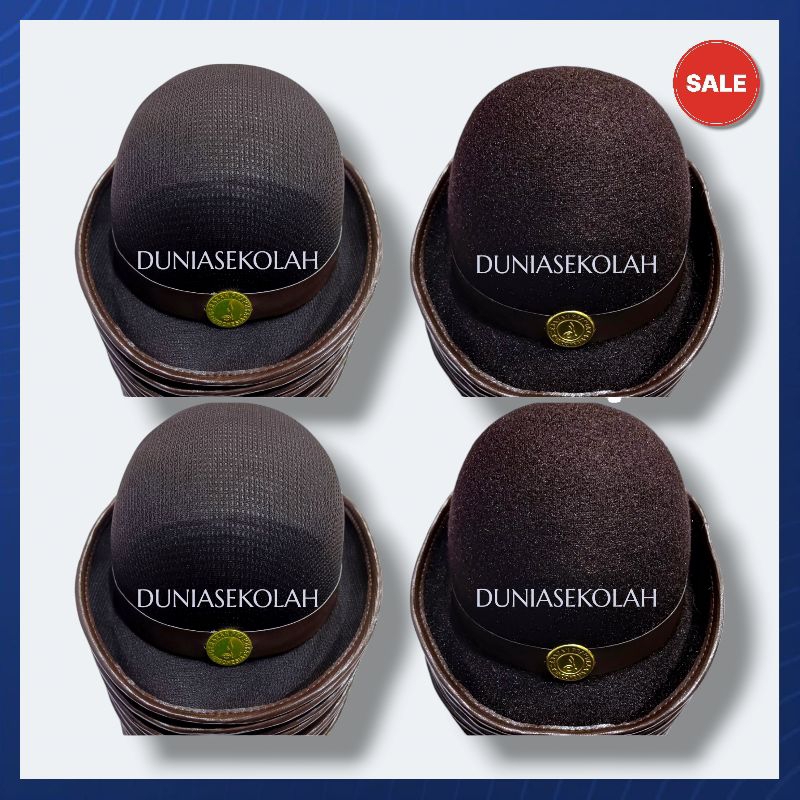 Topi Pramuka Boni Rajut Bludru Penggalang Penegak