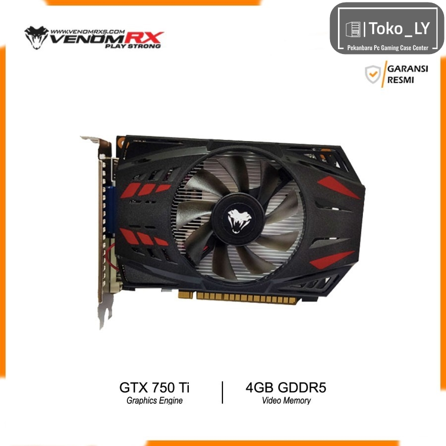 VGA VENOMRX GTX 750 ti 4GB DDR5