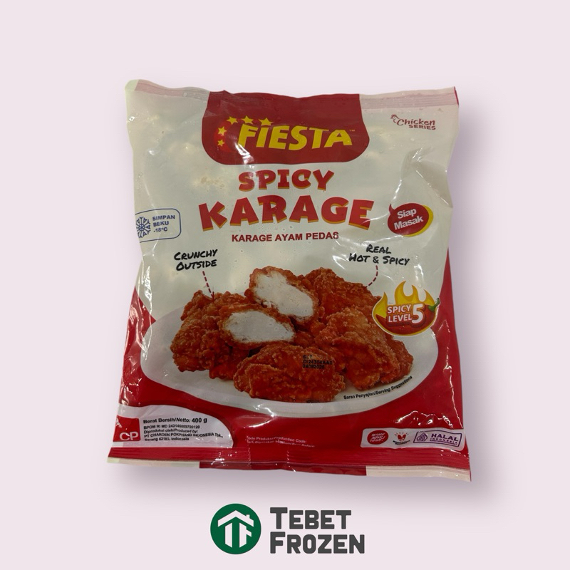 

FIESTA SPICY KARAGE 400GRAM - TEBET FROZEN